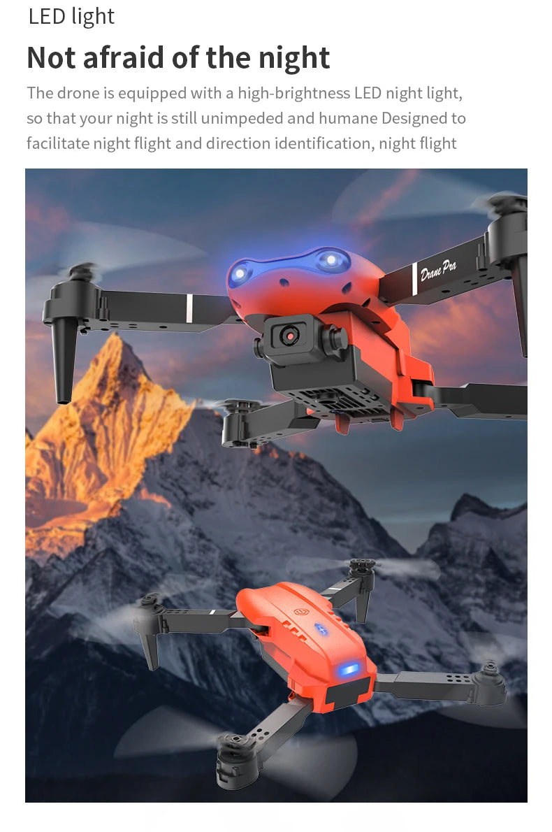 E99 Pro Drone four-axis remote control handle four-axis aircraft photography drone height fixed helicopter toy
